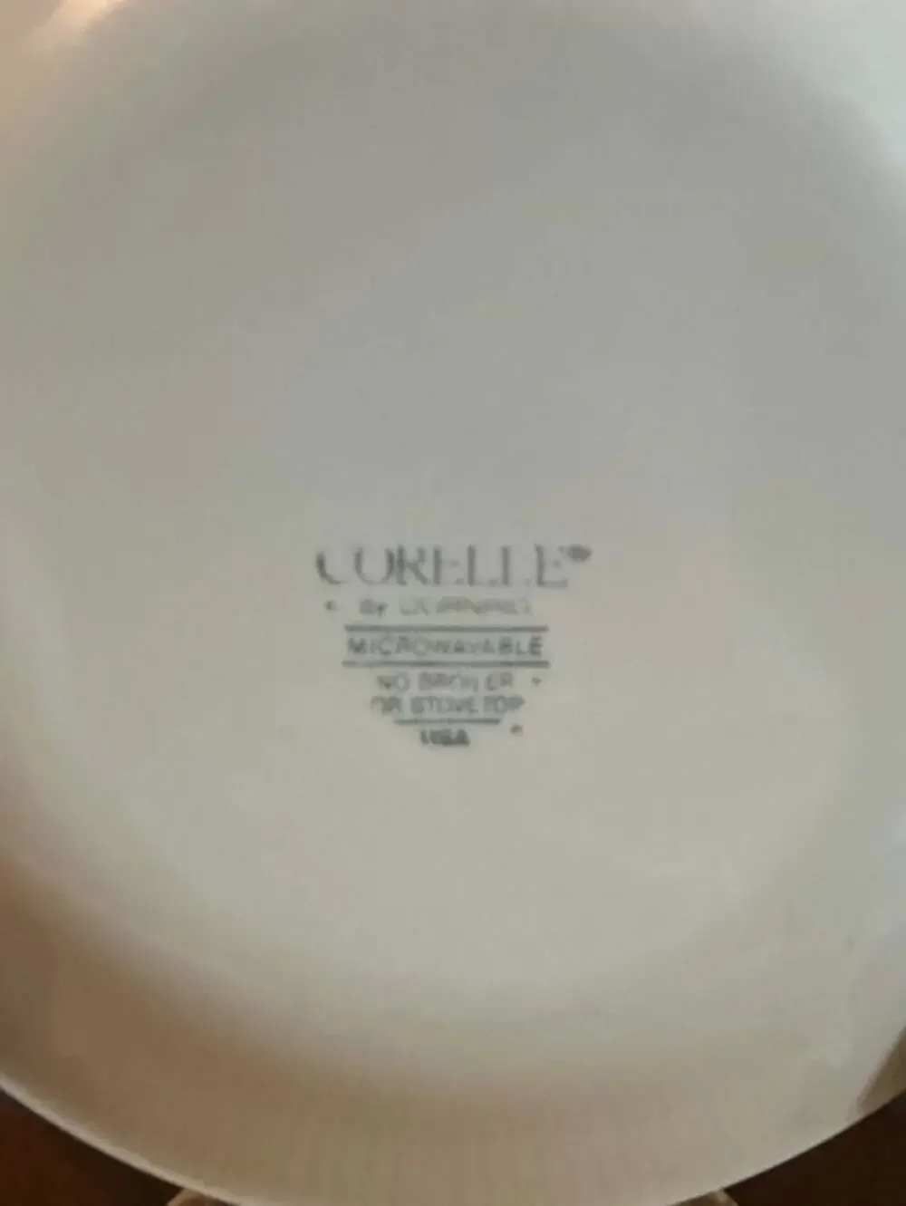Corelle Forever Yours Dessert Bread and Butter Plate 6.75 in Pink Hearts Pattern